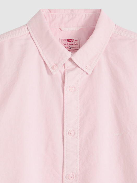Levi's Мужская Рубашка Светло-Розовая Regular [6]