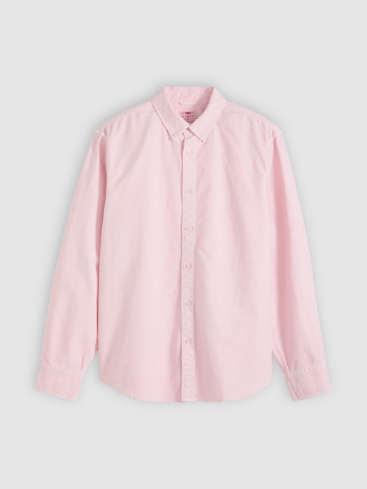 Levi's Мужская Рубашка Светло-Розовая Regular [5]