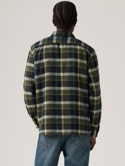 Levi's Рубашка Verde/Albastru Regular [4]