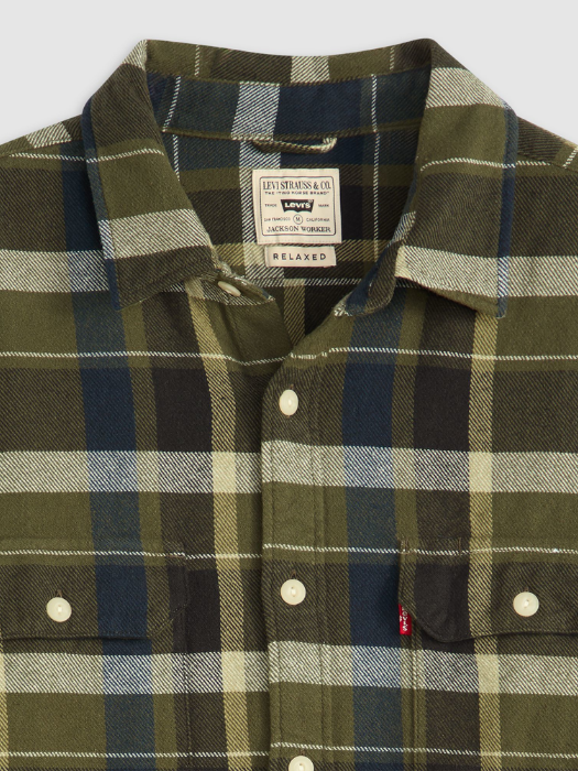 Levi's Рубашка Verde/Albastru Regular [5]