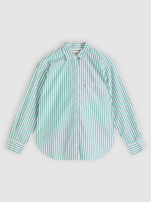 Levi's Женская Рубашка Зелёная Relaxed [5]