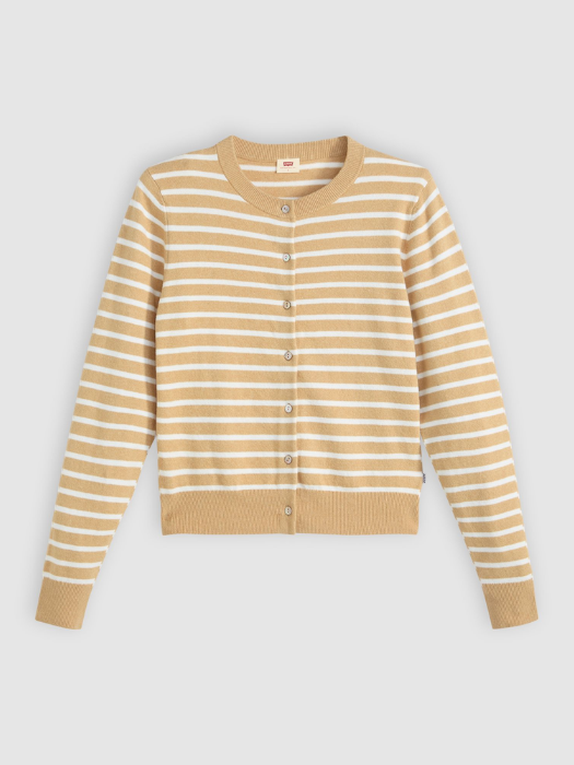 Levi's Кардиган Cafeniu/Alb Relaxed [6]