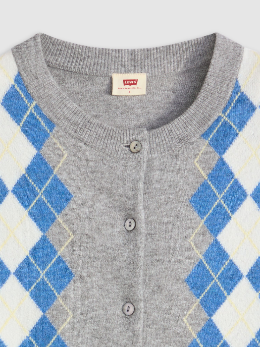 Levi's Cardigan Gri Deschis Relaxed Femei [5]