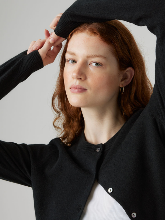 Levi's Cardigan Negru Standart Femei [3]