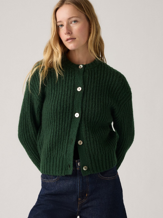 Levi's Cardigan Verde Regular Femei [2]