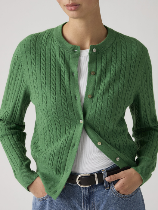 Levi's Cardigan Verde Standart Femei [2]