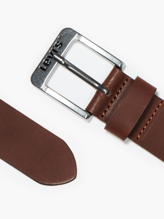 Levi's Мужской Ремень Коричневый  [2]
