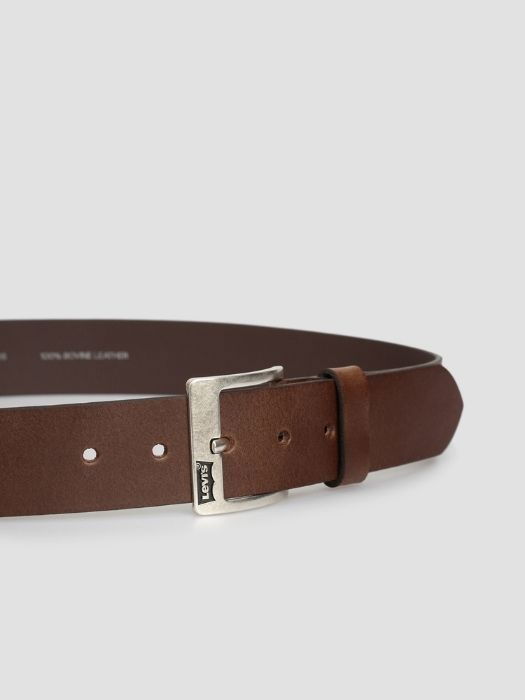 Levi's Мужской Ремень Коричневый  [3]