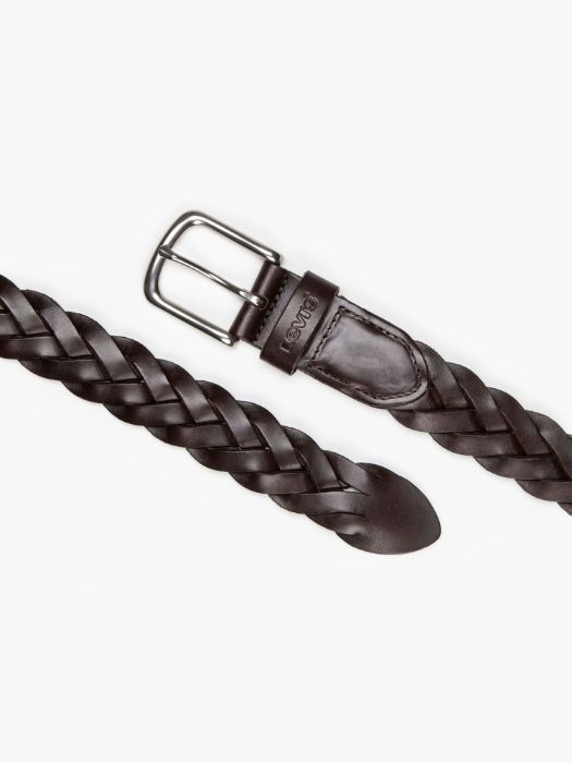 Levi's Мужской Ремень Коричневый  [2]