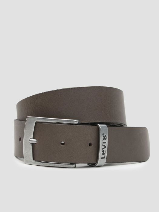 Levi's Мужской Ремень Коричневый  [1]