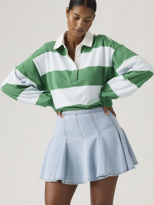 Женская Юбка Светло-Синяя [3]