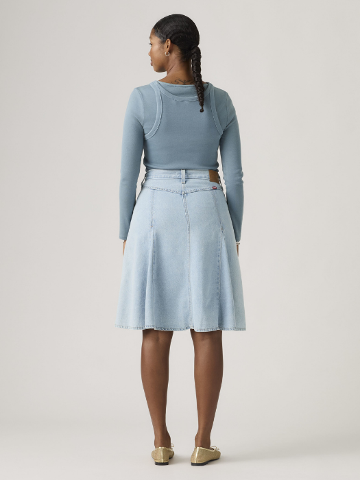 Fusta Albastra Deschisa Femei [5]