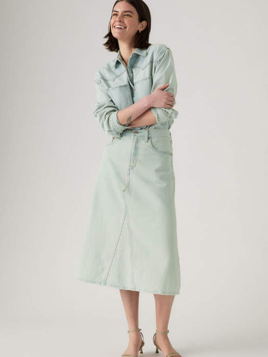 Levi's Fusta Maro Inchis Hight Rise Femei - 569 Lei [3]