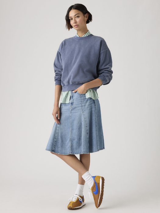 Fusta Albastra Femei [4]