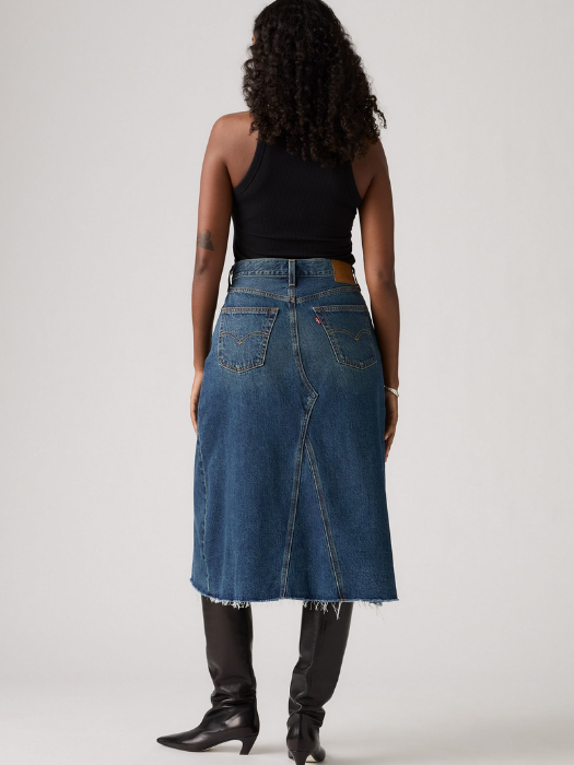 Levi's Fusta Navy Hight Rise Femei [4]