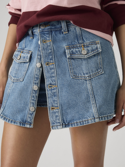 Fusta Albastra Femei [5]