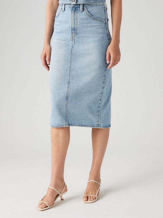 Levi's Женская Юбка Синяя Slim [4]