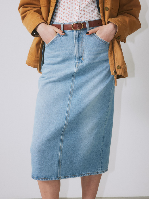 Levi's Женская Юбка Синяя Slim [8]