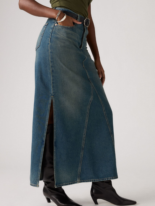 Levi's Fusta Navy  Femei [4]