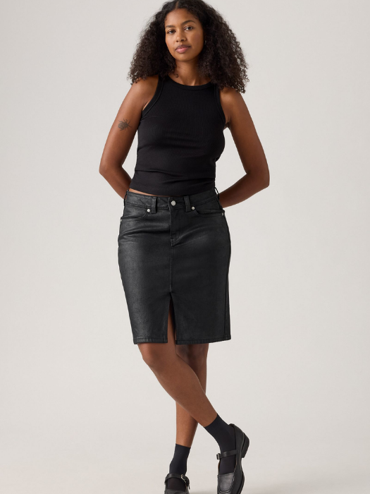 Levi's Fusta Neagra  Femei [3]