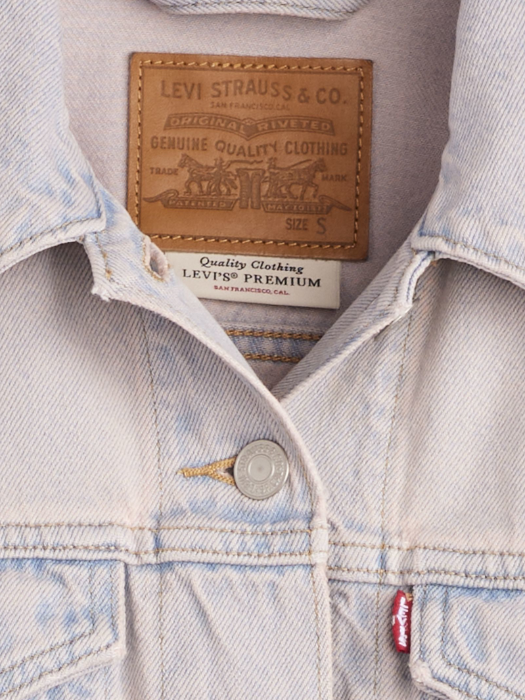 Levi's Женская Куртка Беживая Regular [6]