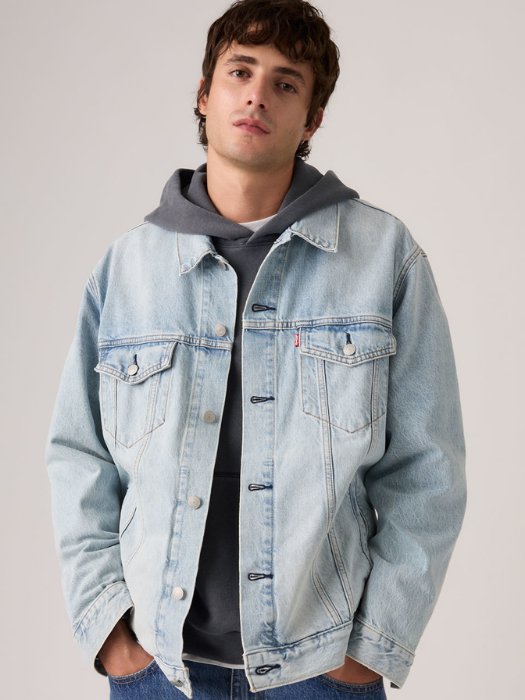 Levi's Мужская Куртка Синяя Relaxed [2]