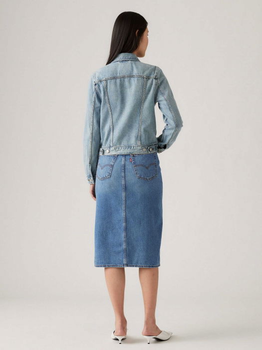 Levi's Женская Куртка Светло-Синяя Slim [5]