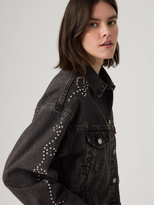 Levi's Sacou Gri Inchis Slim Femei [3]