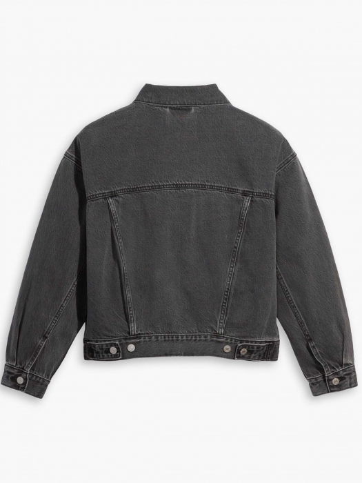 Levi's Женская Куртка Тёмная Серая Relaxed [6]