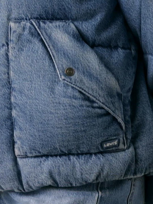 Levi's Geaca De Iarna Albastra Regular Femei [6]