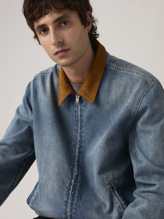 Levi's Geaca Albastra Relaxed Barbati [3]