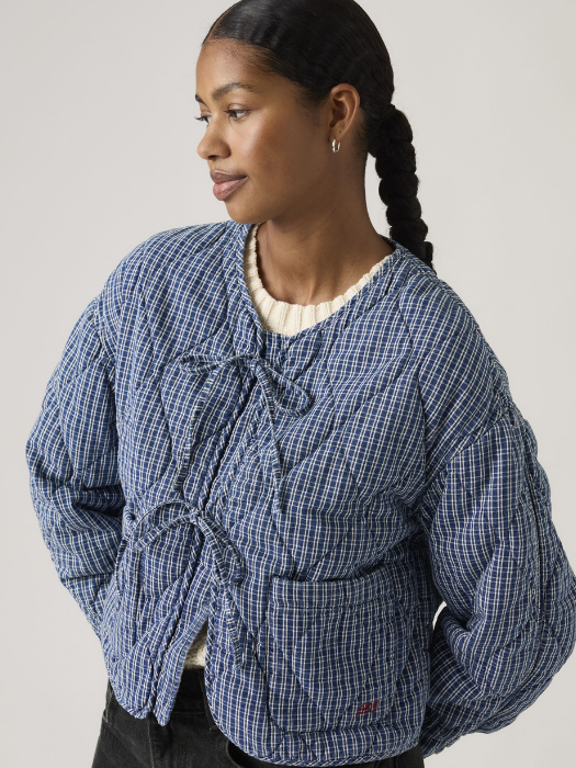 Levi's Geaca Albastra Relaxed Femei [2]