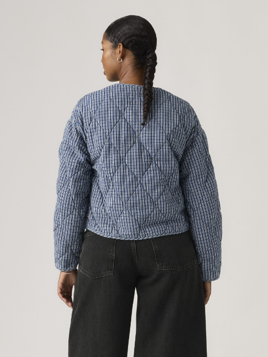 Levi's Geaca Albastra Relaxed Femei [4]