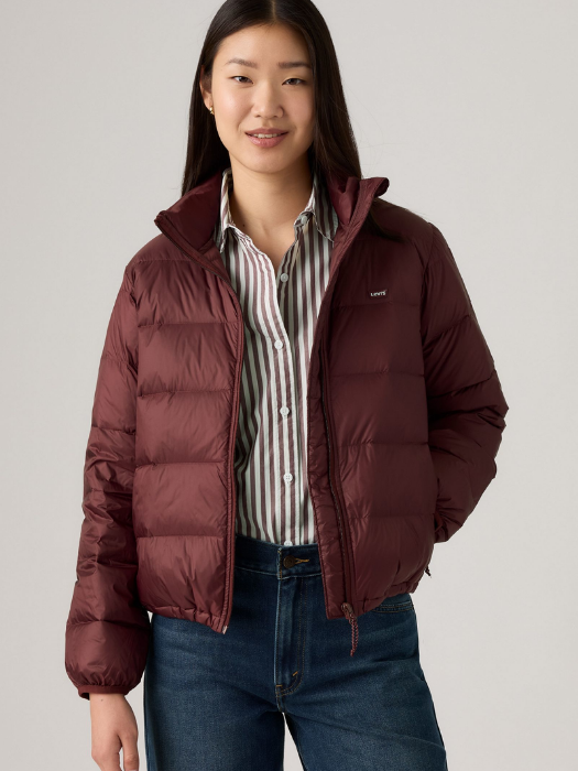 Levi's Женская Куртка Вишнево-Красная Regular [2]