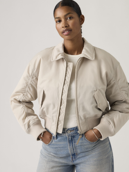 Levi's Geaca Crem Regular Femei [2]