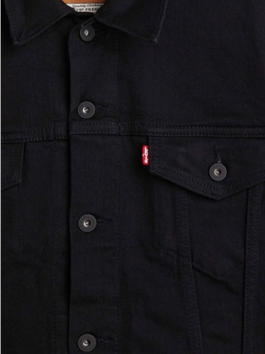 Levi's Мужская Куртка Чёрная Regular [6]