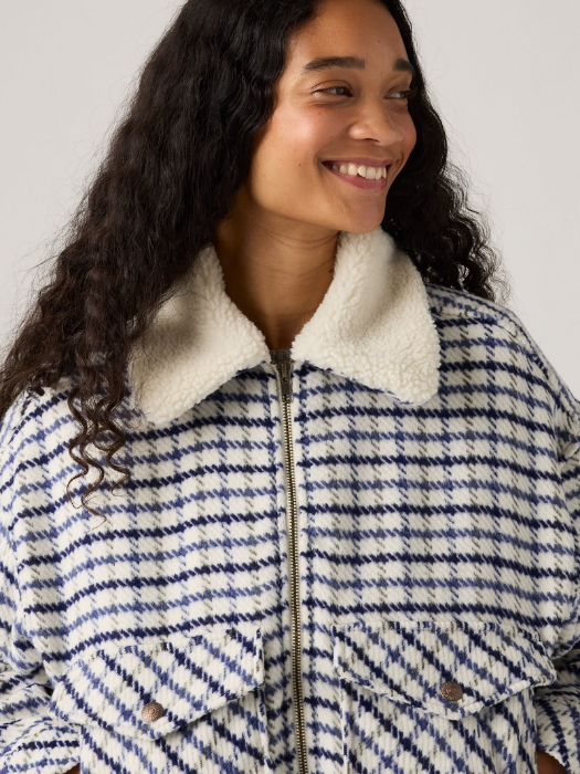 Levi's Женская Куртка Белая Slim [4]