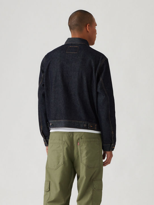 Levi's Мужская Куртка Индиго Relaxed [4]