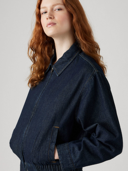 Levi's Sacou Indigo Relaxed Femei [3]