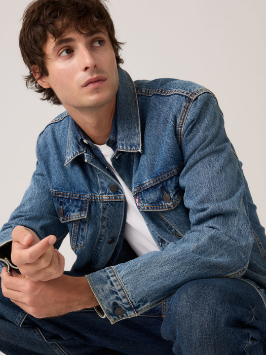 Levi's Geaca Albastra Regular Barbati [4]