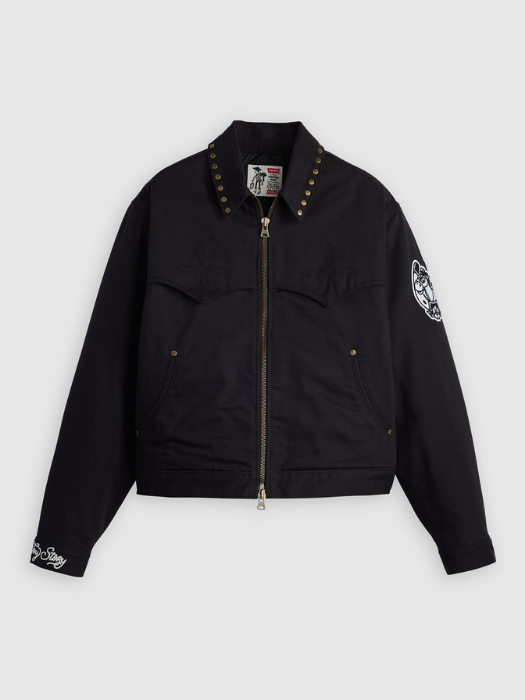 Levi's Мужская Куртка Чёрная Regular [8]