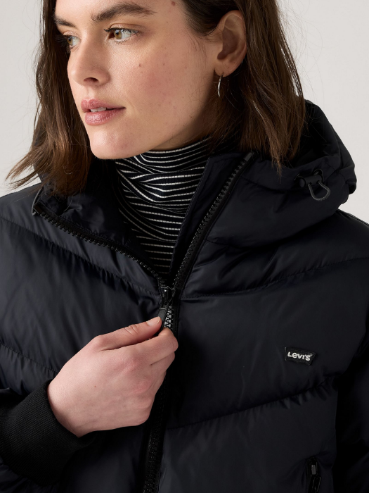 Levi's Geaca de Iarna Neagra Regular Femei [3]