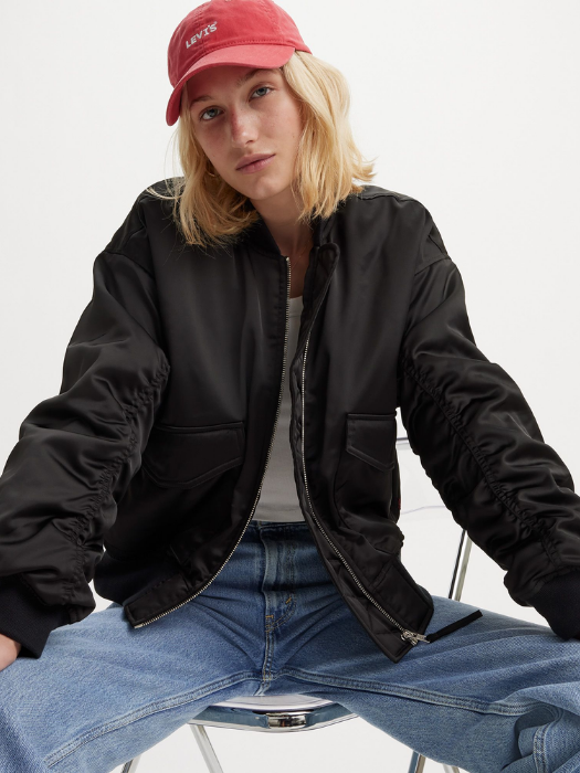 Levi's Geaca Neagra Regular Femei [3]