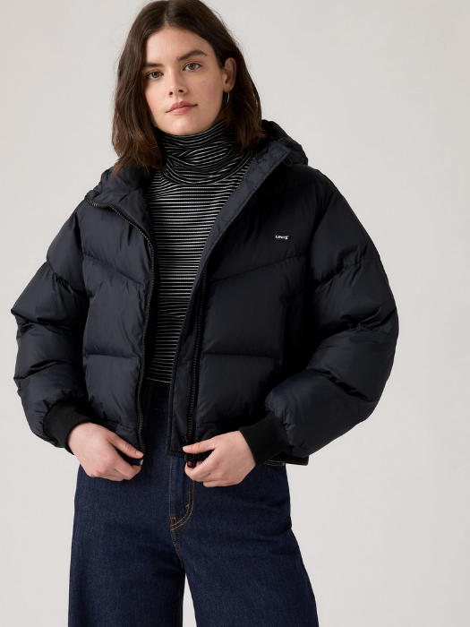 Levi's Geaca de Iarna Neagra Regular Femei [2]