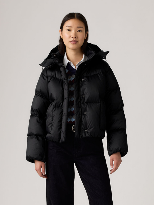 Levi's Geaca de Iarna Neagra Regular Femei [1]