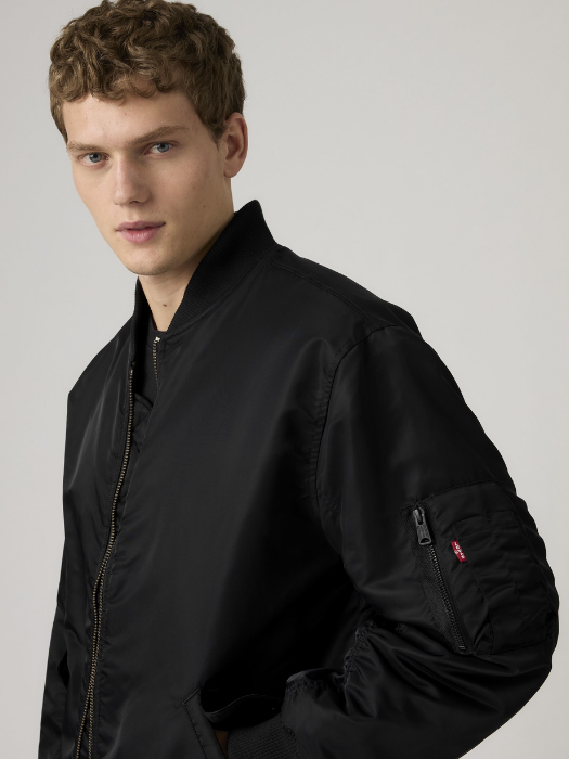 Levi's Мужская Куртка Чёрная Relaxed [2]