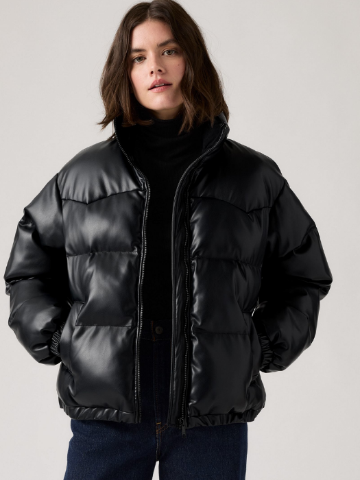 Levi's Geaca Neagra Relaxed Femei [2]