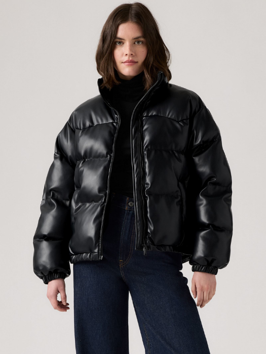 Levi's Geaca Neagra Relaxed Femei [1]