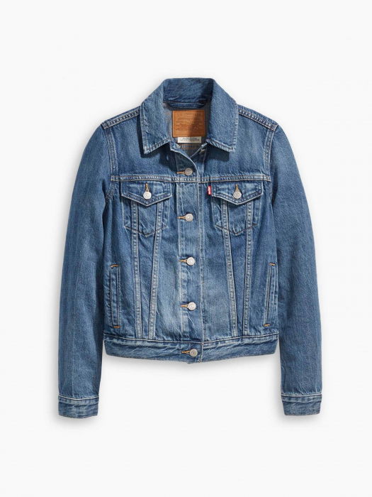 Levi's Geaca Albastra Regular Femei [4]