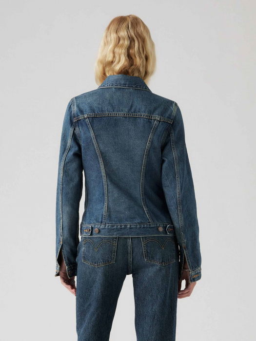 Levi's Geaca Albastra Regular Femei [2]